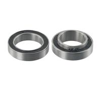 EasyByMall 2Pc Bicycle Bottom Bracket Bearings MR22237 & MR2437H8-2RS for SRAM GXP, Steel Hub Wheel Bearing Set