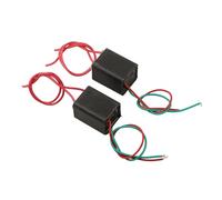 EasyByMall 2PCS DC 3-6V to 20KV Boost Step-up Power Supply Module, High Voltage Generator for Science Experiments and Education