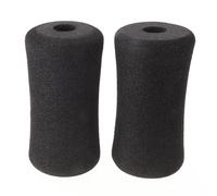EasyByMall 2PCS Foam Foot Rollers Replacement for Leg Extension, High Density Pads for Weight & Inversion Table, Fits 22-25mm Tube