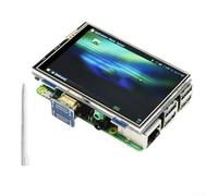 EasyByMall 3.5 Inch Touch Screen With Case For Raspberry Pi 4B, LCD Display Monitor With Backlight, For Raspberry Pi, For BB Black, For Banana Pi