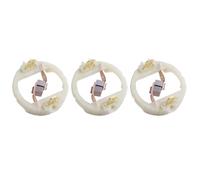 EasyByMall 3-Pack 875 887 895 Motor Carbon Brush Holder End Cap Cover for Rotor Cordless Drill Screwdriver Wrench Repair Parts