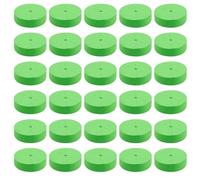 EasyByMall 30 Pcs Plant Cloning Sponges Foam Collars with 8-Spoke Design for Net Pots, Germination & Vegetable Herb Cuttings, 40x19 mm