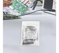 EasyByMall 330-Piece 2512 SMD Resistor Assorted Kit, 33 Values 1R-1M Ohm 5% Tolerance, Compact Surface Mount Resistors for DIY Electronics and Circuit Design