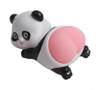 EasyByMall 3D Pig Panda Dashboard Toy Soft Resin Stress Reliever for Cars and Home Interiors (A)