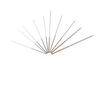 EasyByMall 3D Printer Nozzle Cleaning Needles, Stainless Steel High Resilience Wire for 0.15-1.0mm Nozzles, Compatible with 1.75mm and 3mm Filament, 10pcs Assorted Sizes