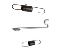 EasyByMall 3Pcs Throttle Governor Link Rod and Control Spring Set, Metal Return Springs for Generator Engine Tiller Garden Machine Repair Parts
