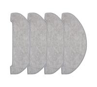 EasyByMall 4 Pack Replacement Mopping Cloths for Vexilar Robot Vacuum Cleaner, Microfiber Mop Pads for Efficient Cleaning