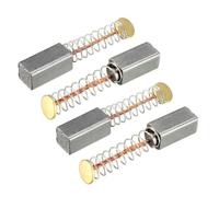 EasyByMall 4pcs Carbon Brushes for Electric Motors 10mm x 5mm x 5mm Replacement Parts for Drills Saws Grinders