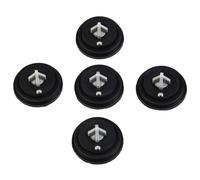 EasyByMall 5 Pack Diaphragm Inlet Float Valve Washer for Siamp 95 95L 99T 99B 99 and Laufen Cisterns, Rubber Replacement Seal 28x15mm