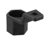 EasyByMall 50mm Crankshaft Pulley Holder Tool for Acura, 4-Cylinder & V6 Engine Crank Bolt Remover, Prevents Harmonic Damper Rotation, Black Steel Automotive Maintenance Accessory