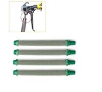 EasyByMall 5pcs 30 Mesh Airless Spray Filters, 304 Stainless Steel Replacement for Wagner & Aftermarket Tools, 103mm x 10.5mm, Green