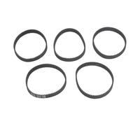 EasyByMall 5Pcs Vacuum Cleaner Belt Compatible with Miele SEB228 SEB234 SEB236 and Wessel-Werk EBK340 EBK360, Sturdy Rubber Replacement Parts