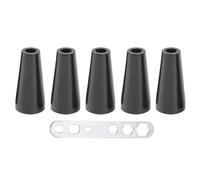 EasyByMall 6PCS Flux Core Gasless Nozzle Consumables for MIG Welder, High Heat Resistance Bakelite Tips with Wrench for 14AK Torch