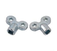 EasyByMall 6PCS Radiator Bleeder Key Wrench Set for Effective Air Removal in Plumbing