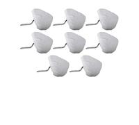 EasyByMall 8 Pack Microfiber Mop Pads for Steam Cleaners, Compatible with Vax, Vileda, Neo & Triangular Mops, Machine Washable Replacement Cloths, 27x21cm