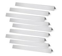 EasyByMall 9-Pack Stainless Steel Flavor Bars for Weber Genesis 400, E-420, S-420 Gas Grills (2007-2016), Heat Plates Replacement Part 7121001