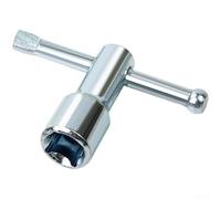 EasyByMall Acetylene Wrench 10mm Square Gas Cylinder Valve Tool Rust Proof Iron for HVAC Refrigeration Propane Butane Tanks 70mm Length