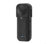 EasyByMall Action Camera Silicone Protective Case, Anti-Drop and Dust-Proof Protective Cover, with Lens Cap, for Insta360 X5
