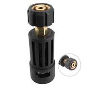 EasyByMall Adapter B for Bayonet to M22 x 1.5 Female Thread, Brass Connector for High-Pressure Pistol with External Thread