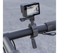 EasyByMall Adjustable Bike Handlebar Mount, Bike Outdoor Vlog Fixed Bracket For Cycling Photography, ForInsta-360 X5 Action Camera