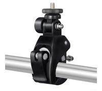 EasyByMall Adjustable Handlebar Camera Clamp Mount with For 360 Degrees of Freedom Perfect for Capturing Action Shots Outdoors