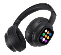 EasyByMall AI Translation Wireless Headphones with Detachable Touch Screen, 169 Languages, Bluetooth V6.0, 46H Battery Life