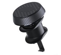 EasyByMall Air Outlet Car Phone Holder, Foldable Phone Holder Automatic Adjustment For Car Air Conditioning Outlet