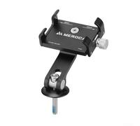 EasyByMall Aluminum Bike Mount for Phones Ensures Stability and Compatibility with Various Devices (PH05)