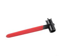 EasyByMall Angle Grinder Spanner 2-in-1 Wrench with 4-Jaw and 16mm Hex Socket for Disc Replacement - Heavy Duty Steel Tool 180mm