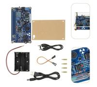 EasyByMall Assembled DIY Geiger Counter Kit Nuclear Radiation Detector Module with Data Acquisition Support for M4011 STS-5 SBM20 J305 Tubes