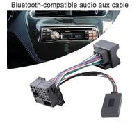 EasyByMall BMW E39/E46/E83/X3/Z4/MINI 5.0 AUX Adapter Module for 10-Pin Radio Stereo - Compatible with 2.0-4.0, Supports FLAC/WAV/WMA/DSD Audio