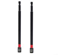 EasyByMall Car Repair Hex Nut Driver 150mm Socket Extension Tool(2PCS 6mm)