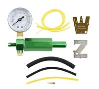 EasyByMall Carburetor Leak Detector Pressure Test Gauge Kit for 57-21 57-21-1 705-020, 0-29PSI Range with 4 Fuel Lines for 2-Cycle Engines