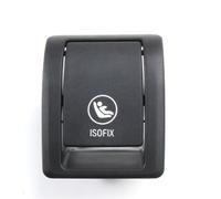 EasyByMall Child Seat Cover Compatible with For BMW For X7/X5 For Isofix Assembly for Secure Fit (Black)