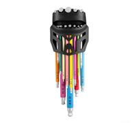 EasyByMall Chrome Vanadium Hex Wrench Set 26-Pc Black Oxide Finish(E)