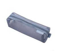 EasyByMall Compact Nylon Mesh Case Perfectly Designed to Hold Pens, Rulers, and More in One Place (Blue)