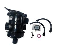 EasyByMall Control Valve with Clamp for Hayward SP071620T Vari-Flo Multiport Valve, 2-Inch Pipe Size Replacement for Pro Series Top Mount Sand Filters