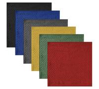 EasyByMall Cotton Kitchen Towels, Ultra Soft Terry Dish Towels, Highly Absorbent Tea Towels for Drying Hands and Cleaning, Machine Washable, Reusable Alternative to Paper Towels, 30x30 cm, 6-Pack