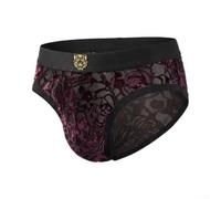 EasyByMall Daily Wear Men's Briefs Mid Waist Comfort Fit | 70% polyamide 30% spandex, 4-way stretch, form-fitting, durable material, easy care