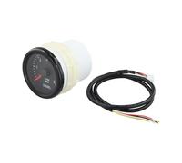 EasyByMall Diesel Engine Tachometer 0-6000 RPM, 52mm Electrical Gauge for Dashboard, Rugged Plastic Housing, Easy Installation