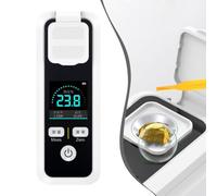 EasyByMall Digital Brix Refractometer for Fruits and Beverages, IPX6 Waterproof Sugar Meter with Auto Temperature Compensation, 1.54" HD Screen, Fast 3s Reading, USB-C Rechargeable