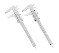 EasyByMall Digital Vernier Caliper with Electronic Display, 150 mm / 6 in Carbon Steel Measuring Tool for OD, ID, Depth & Step, Locking Screw, Ergonomic Design