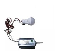 EasyByMall DIY Wind Turbine Generator Kit 12V 80W Permanent Magnet Hand Crank Model for Home Outdoor Lighting Education Science Project
