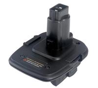 EasyByMall DM18D Power Adapter Replacement for DCA1820, Compact Black AC DC Converter for Efficient Power Transmission, Easy Installation for Professional and DIY Use