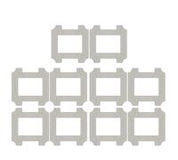 EasyByMall ECOVACS Deebot W2S Replacement Mopping Pad - 10-Pack Absorbent Microfiber Washable Floor Cleaning Pad for Robot Vacuum Mop