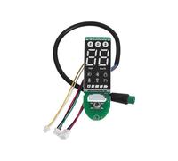 EasyByMall Electric Scooter Dashboard Display PCB for Xiaomi Mi 4 and Mi 4 Lite, 36V 350W Control Panel Instrument Replacement Part