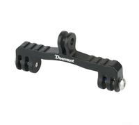 EasyByMall For Bicycle Camera Mount with Aluminum Design Ideal Adapter for Your Cycling Needs (C)