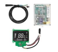 EasyByMall For DUCATI Electric Scooter Controller Kit 36V 550W with MW95 Meter Display and 7-Core Cable, Aluminum Replacement Part
