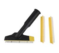 EasyByMall For Karcher Large Grout Brush, XXL Steam Cleaner Attachment, Flexible Joint for SC1-SC5, 3-Piece Kit