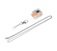 EasyByMall for mini Digital Camera with 0.96" HD Flip Screen, Thumb-Sized Keychain Cam for Travel Vlogs, 200mAh USB-C Rechargeable Pocket Camera